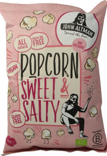 John Altman Popcorn sweet & salty bio (90 Gram)