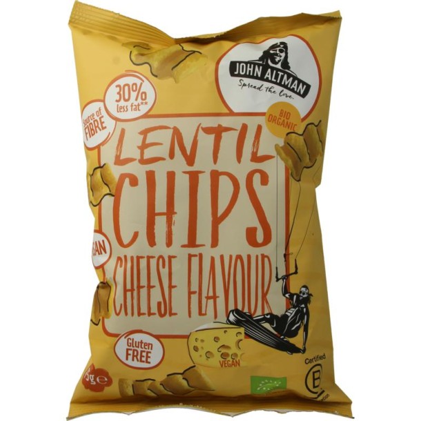 John Altman Linzen chips vegan cheese bio (75 Gram)