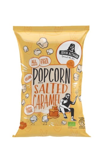 John Altman Popcorn salted caramel bio (75 Gram)