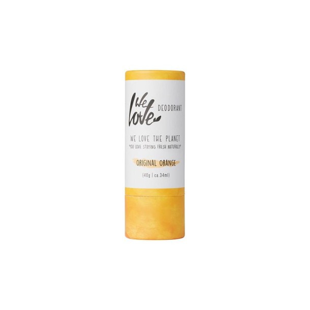 We Love The planet 100% natural deodorant original orange (40 Gram)