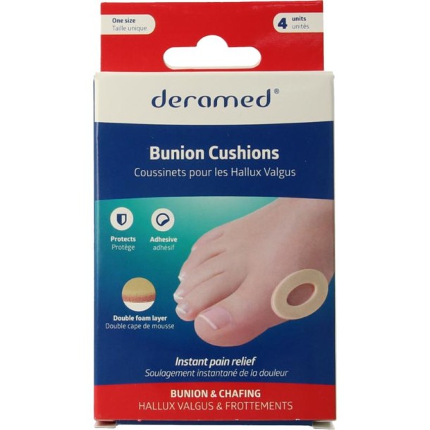 Deramed Eeltknobbel anti druk ring 3mm (4 Stuks)