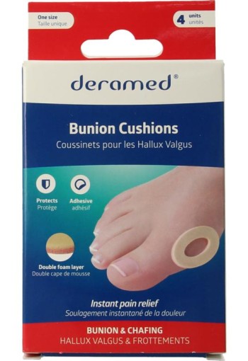 Deramed Eeltknobbel anti druk ring 3mm (4 Stuks)