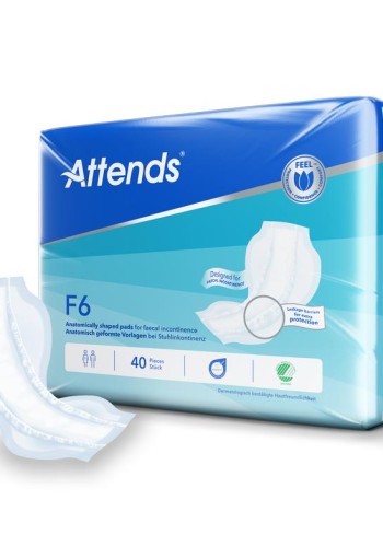 Attends Faecale inlegger F6 (40 Stuks)