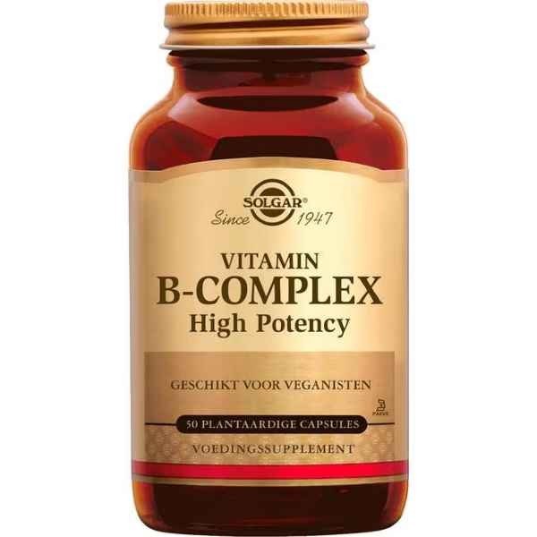 Solgar Vitamin B-complex High Potency 50 capsules