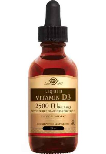 Solgar Liquid Vitamin D3 2500 IU 59 ML