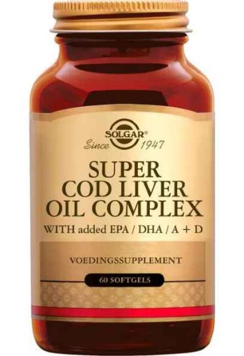 Solgar Super Cod Liver Oil Complex 60 softgels
