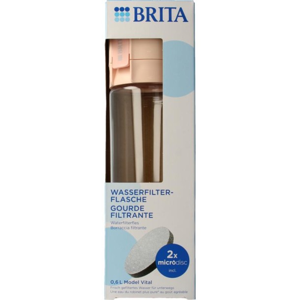 Brita Waterfles vital apricot (1 Stuks)