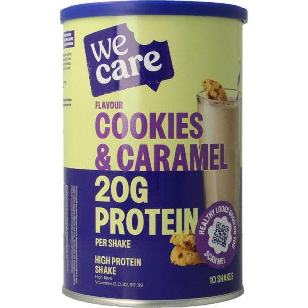 Wecare Shake cookies & caramel (340 Gram)