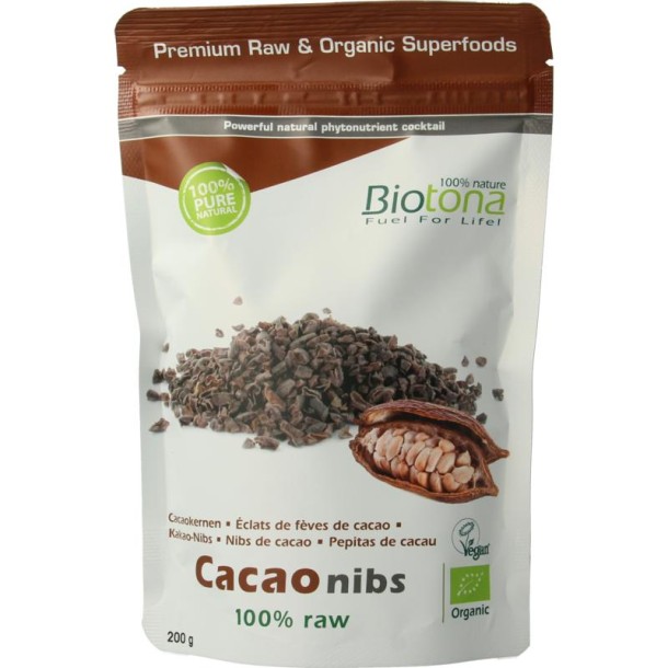 Biotona Cacao nibs bio (200 Gram)