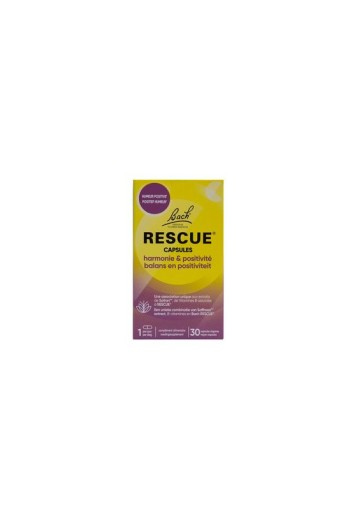 Bach Rescue Rescue balans & positiviteit (30 Capsules)