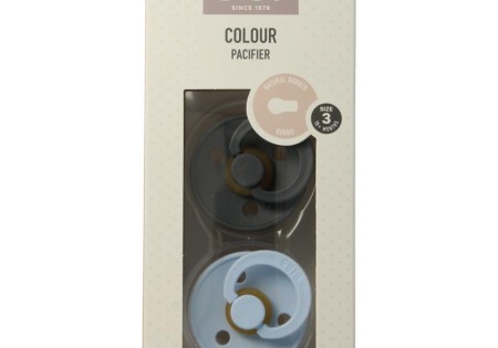 Bibs Fopspeen maat 3 baby blue (2 Stuks)