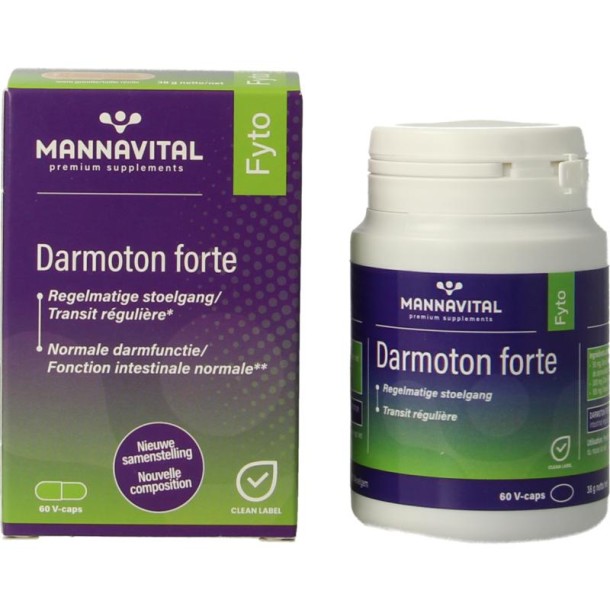 Mannavital Darmoton forte (60 Vegetarische capsules)