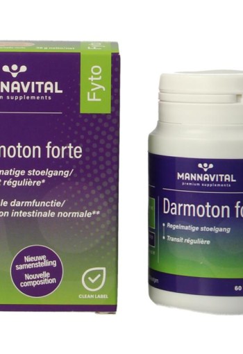 Mannavital Darmoton forte (60 Vegetarische capsules)
