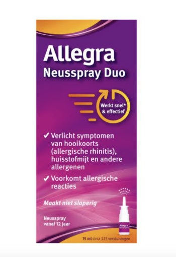 Allegra Neusspray duo (15 Milliliter)