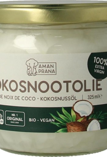 Amanprana Kokosnootolie bio (325 Milliliter)