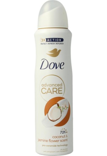 Dove Deodorant spray advanced coconut & jasmine (150 Milliliter)