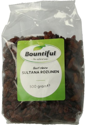 Bountiful Sultana rozijnen (500 Gram)