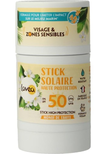 Lovea Face & sensitive areas stick SPF50 (40 Gram)
