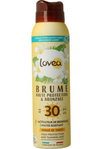 Lovea High protection & tanning mist SPF30 (150 Milliliter)