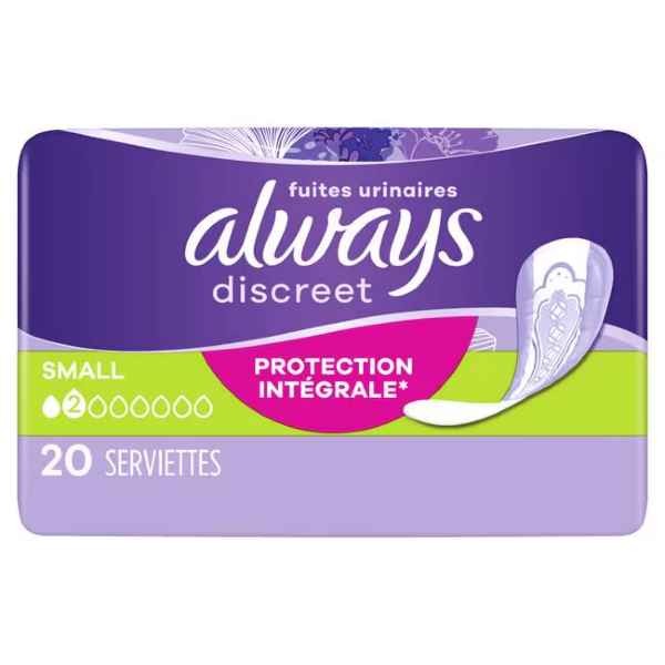 Always Discreet Incontinentieverband Small 20 stuks