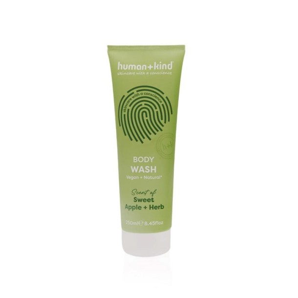 Human+Kind 2-in-1 Bodywash apple herbs vegan (250 Milliliter)