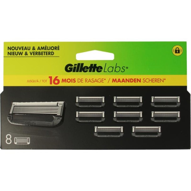 Gillette Labs blades (6 Stuks)