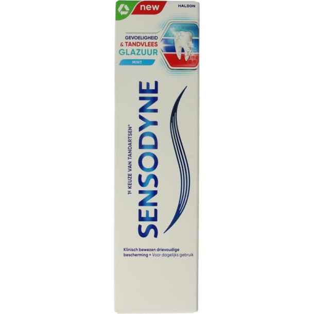Sensodyne Tandpasta sensitivity, gum & glazuur 75 Milliliter