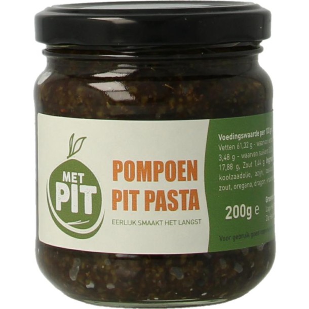 Met Pit Pompoenpit pasta (200 Gram)