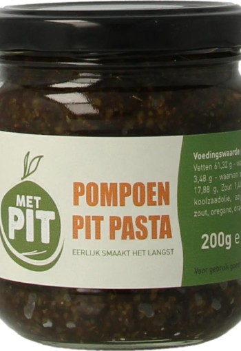 Met Pit Pompoenpit pasta (200 Gram)