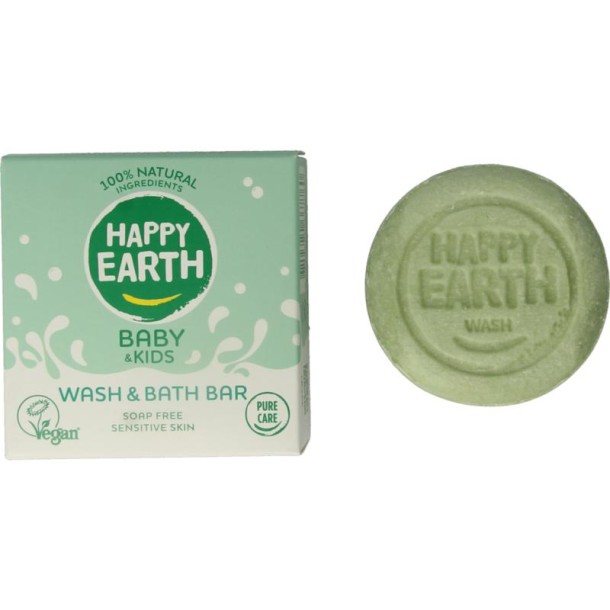 Happy Earth Was & bad bar baby & kids 50 Gram