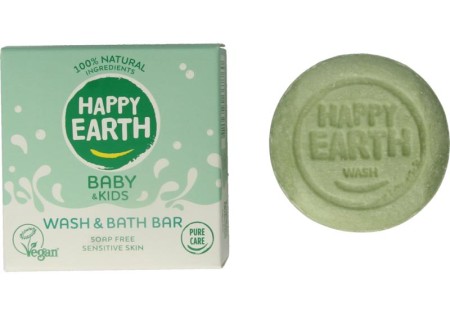 Happy Earth Was & bad bar baby & kids 50 Gram