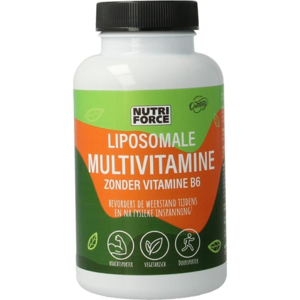 Nutriforce Liposomale multivitamine zonder vitamine B6 (90 Capsules)