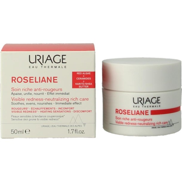 Uriage Roseliane rijke creme anti rouge (40 Milliliter)