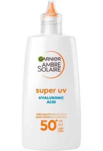 Garnier Ambre Solaire Super UV Hyaluronzuur Hydraterende Fluid SPF50+ 40 ML