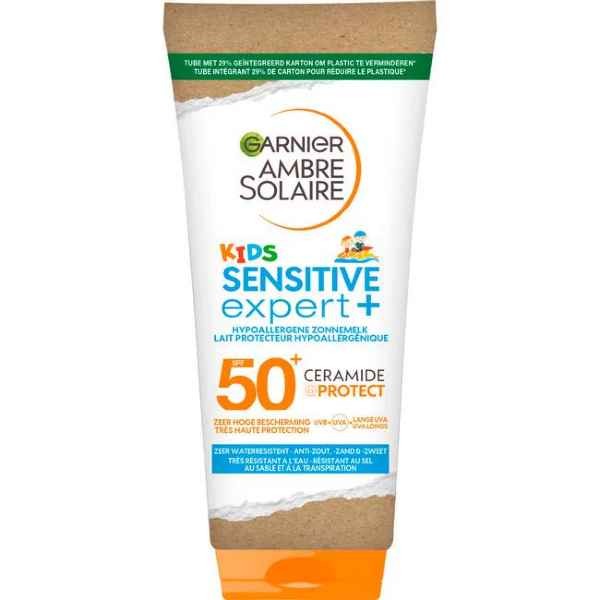 Garnier Ambre Solaire Kids Sensitive Expert+ Hypoallergene Zonnebrandmelk SPF 50 175 ML