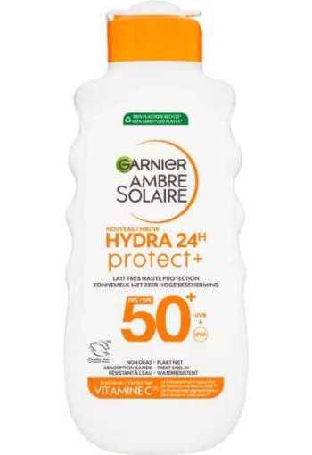 Garnier Ambre Solaire Hydra 24h Protect Hydraterende Zonnemelk SPF 50 175 ML