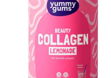 Yummygums Collagen Lemonade Suikervrij 240 GR
