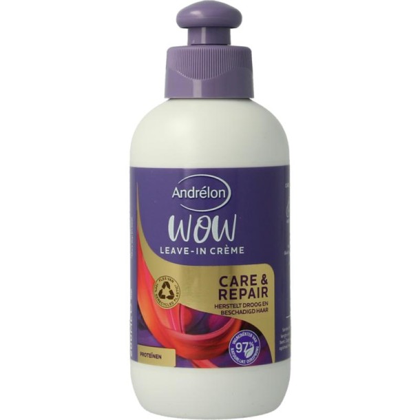 Andrelon Leave-in creme wow care & repair (200 Milliliter)