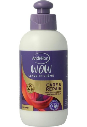 Andrelon Leave-in creme wow care & repair (200 Milliliter)