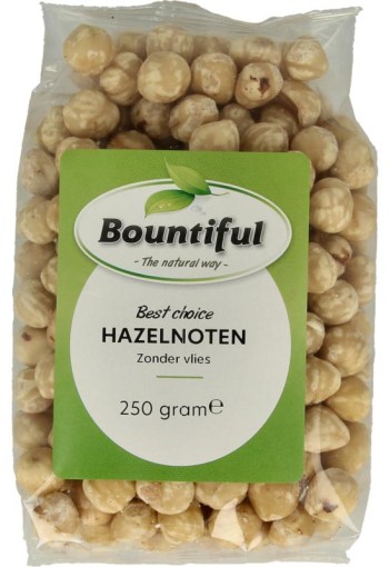 Bountiful Hazelnoten blank (250 Gram)