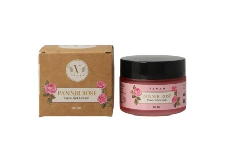 Vanan Pannir rose face gel cream (50 Milliliter)