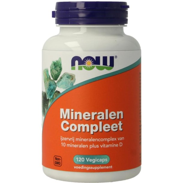 NOW Mineralen compleet (120 Vegetarische capsules)