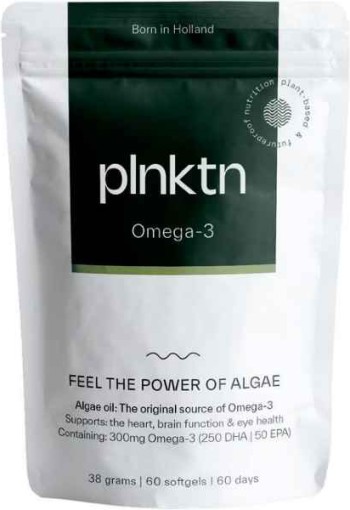 Plnktn Algenolie Omega 3 60 softgels