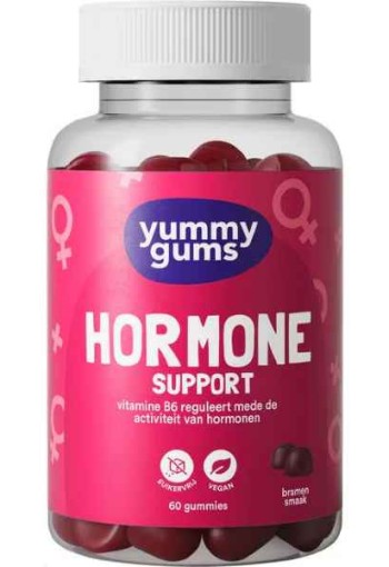 Yummygums Hormone Support gummies - suikervrij - 60 stuks
