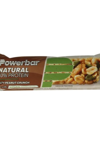 Powerbar Natural 30% protein bar salty peanut crunch (40 Gram)