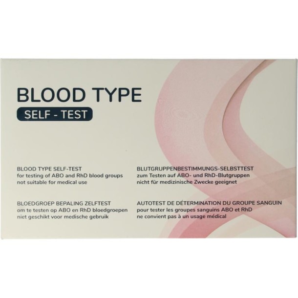 The Tester Bloedgroep test (1 Stuks)
