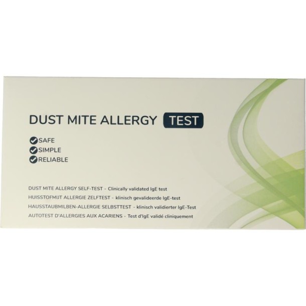 The Tester Huisstofmijt / airborne allergie test (1 Stuks)