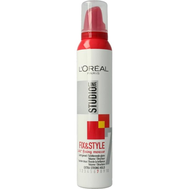 Studio Line Style & shine mousse (200 Milliliter)