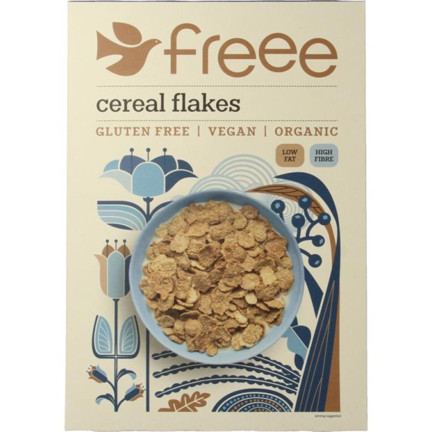 Doves Farm Glutenfree fibre flakes bio (375 Gram)
