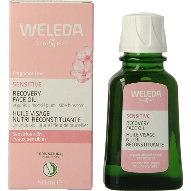 Weleda Gezichtsolie sensitive herstel (50 Milliliter)